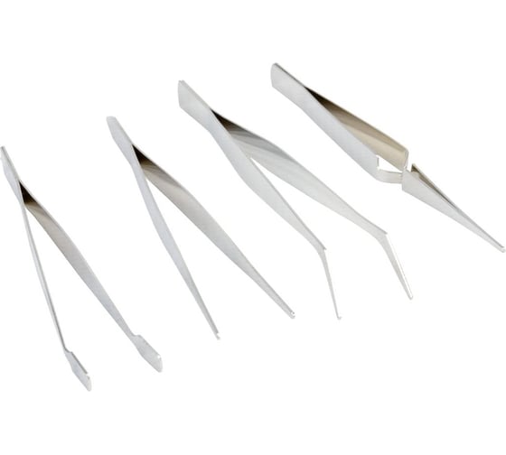 Изображение товара Набор пинцетов АвтоDело 4 предмета 30734 10625