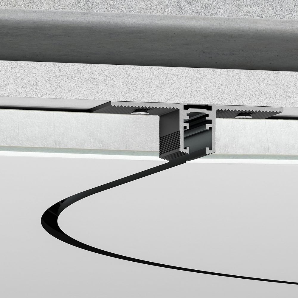 Изображение товара Шинопровод Elektrostandard Mini Magnetic под ГКЛ 12,5мм Ø1200 черный a068000