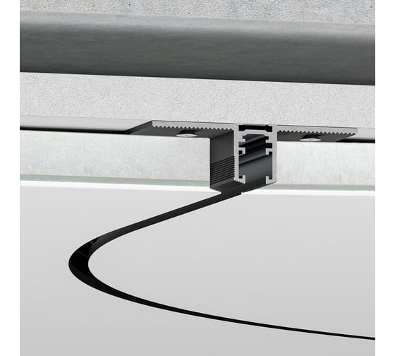 Изображение товара Шинопровод Elektrostandard Mini Magnetic под ГКЛ 12,5 мм Ø600 черный a067998