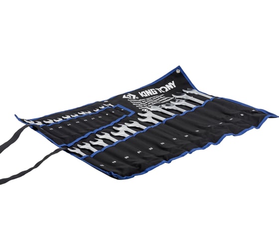 Изображение товара Набор комбинированных ключей KING TONY 6-32 мм, чехол из теторона, 26 предметов 12D26MRN