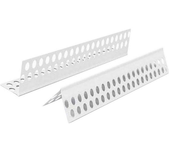 Изображение товара Профиль GAVIAL ПВХ перфорированный без сетки с кантом 2,5м 167