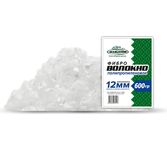 Изображение товара Фиброволокно GAVIAL полипропиленовое, 12 мм 0,6 кг/меш 623
