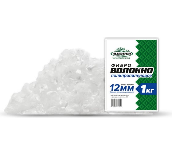 Изображение товара Фиброволокно GAVIAL полипропиленовое, 12 мм 1 кг/меш 624