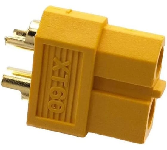 Изображение товара Разъем силовой Insparion XT60 коннектор питания для аккумуляторных батарей штекер (папа) (5 шт) С1-00002163