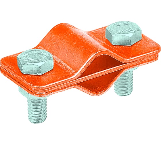 Изображение товара Соединительный зажим EZETEK пруток — пруток параллельный, латунь 90553-2