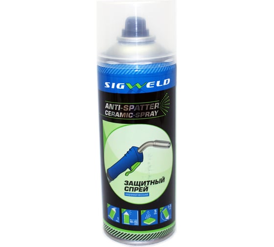Изображение товара Спрей защитный антипригарный керамический 520 мл SIGWELD DK.5500.10287
