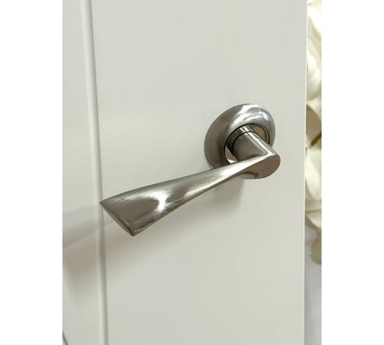 Изображение товара Дверная ручка Rucetti RAP 1 SN, цвет-белый никель 9008764