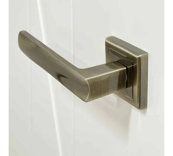 Изображение товара Дверная ручка RUCETTI RAP 14-S AB, цвет-бронза 9010411