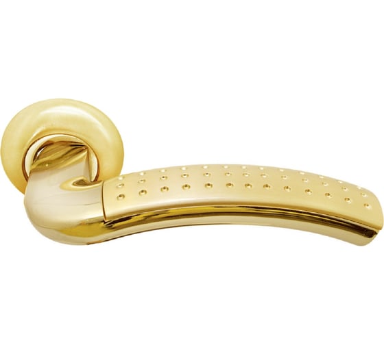 Изображение товара Дверная ручка RUCETTI RAP 7 SG, цвет-мат.золото 9010465