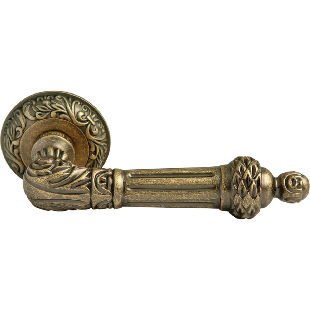 Дверная ручка Rucetti ручка дверная 669865 corsa deco круглая розетка античная бронза
