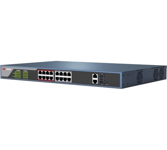 Изображение товара Коммутатор Hikvision Ethernet, PoE DS-3E0318P-E B УТ-00017153