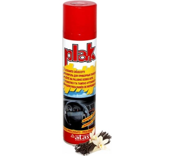 Изображение товара Полироль салона PLAK 200 мл, ваниль, аэрозоль 35975