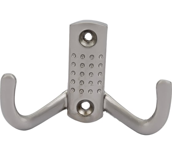 Изображение товара Крючок Trodos 04.48.05 перф. 2-х рожковый, никель 302132