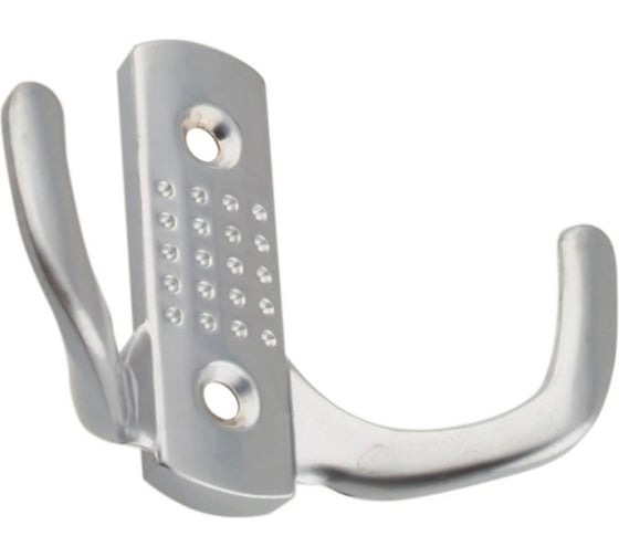 Изображение товара Крючок Trodos 04.48.07 перф. 2-х рожковый, серебро 302114