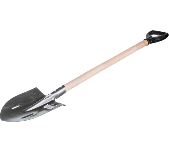 Изображение товара Штыковая лопата из рельсовой стали с V-образной ручкой Gigant GRL-02