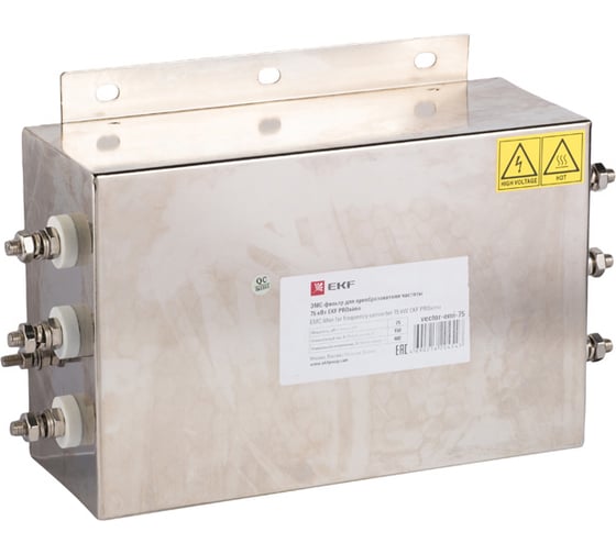 Изображение товара ЭМС-фильтр для преобразователя частоты EKF 75 кВт vector-emi-75