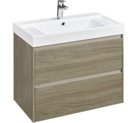 Изображение товара Модуль для раковины ROCA ONA 785x450x565 мм, с 2 ящиками, темный вяз A857630511