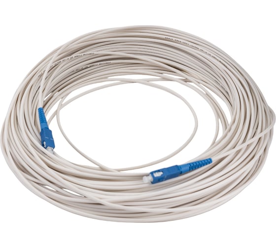 Изображение товара Оптический патч-корд TopLAN симплексный, 657A1, 50 м, PC-TOP-657A1-SC/U-SC/U-50