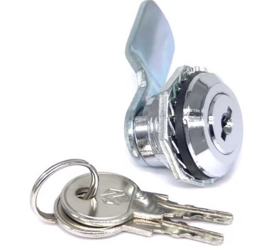 Изображение товара Замок щитовой НАЮ MS-705-EU с евро ключом, изогнутый ригель 'ЩМ-евро