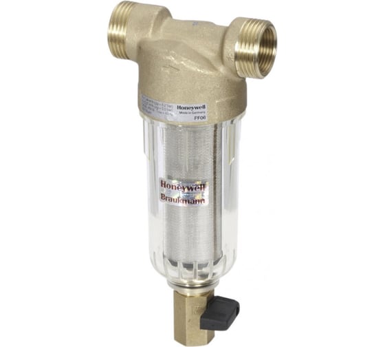 Изображение товара Фильтр миниплюс на холодную воду Honeywell 100 мкм, FF06-3/4"AA
