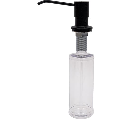 Изображение товара Дозатор для жидкого мыла Paulmark REIN, черный гранит, D002-BL