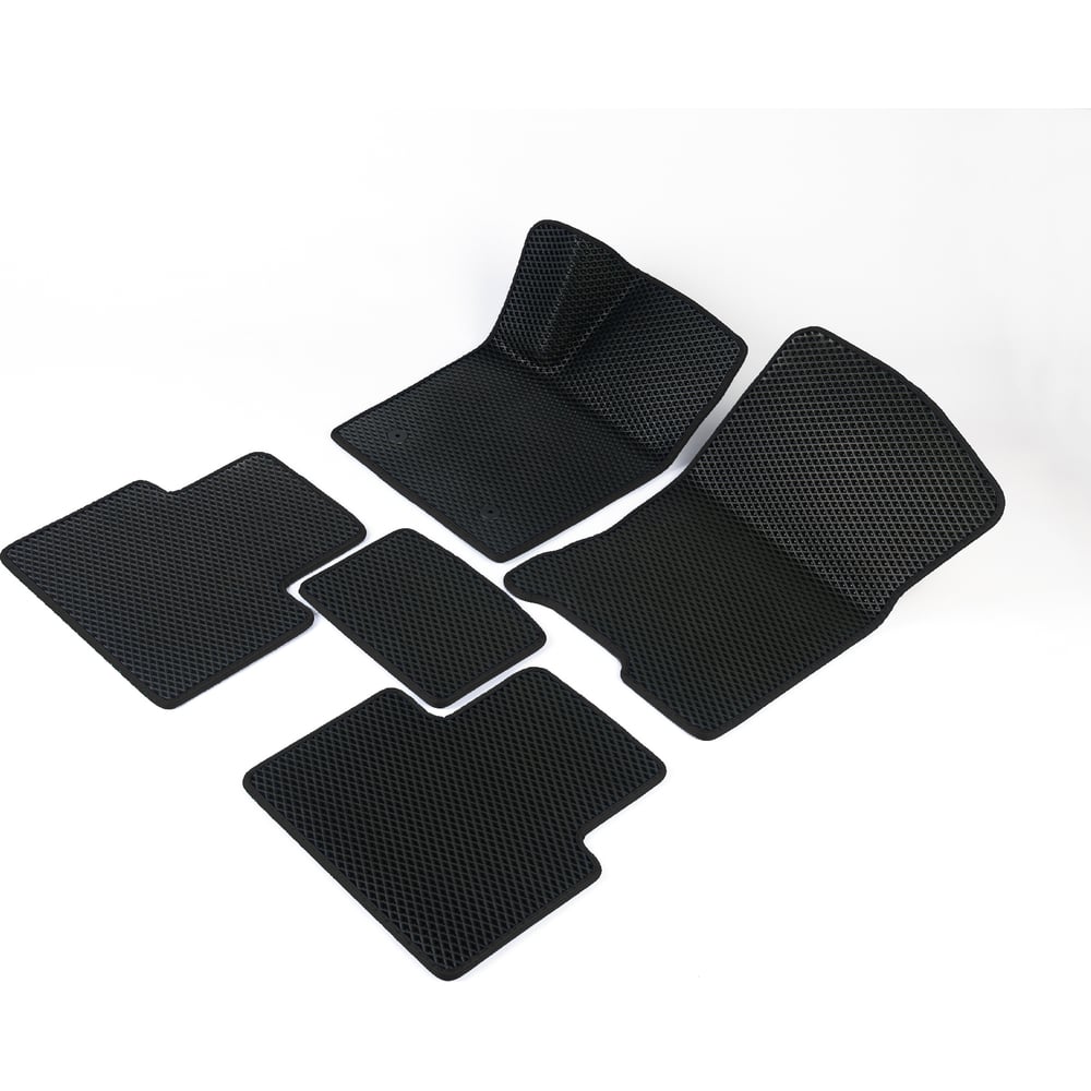 Изображение товара Автомобильные коврики Vicecar ЭВА c 3д лапкой для Kia Serato II 2009-2013 черный