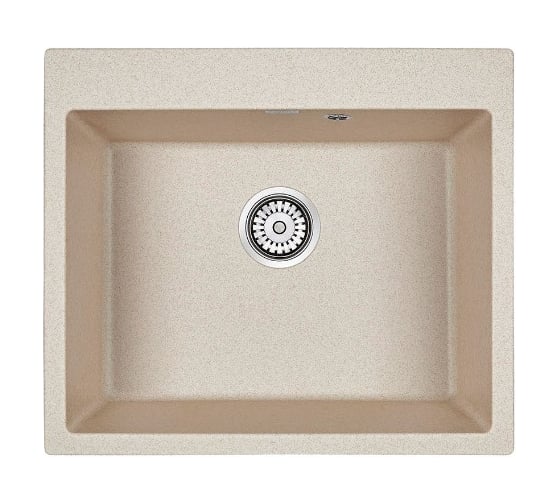 Изображение товара Гранитная мойка Paulmark KANTE 60 бежевый 600х520 мм PM106052-BE