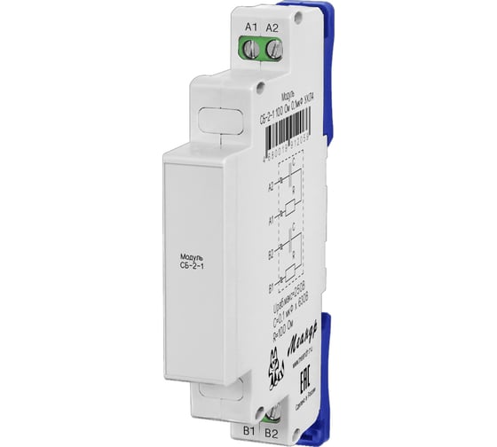 Изображение товара Снабберный модуль Меандр СБ-2-1 100Ом 0,1мкФ УХЛ4 A8302-19912059