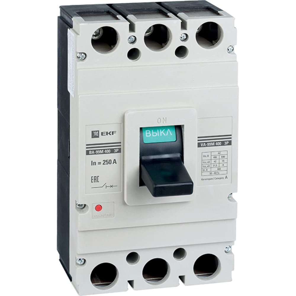 Автоматический выключатель EKF - mccb99-400-400m