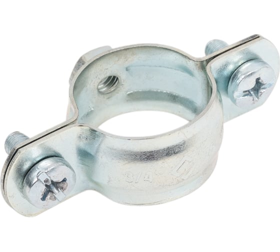 Изображение товара Стальной хомут EKF 3/4" без уплотнителя 10 шт в уп hs2034