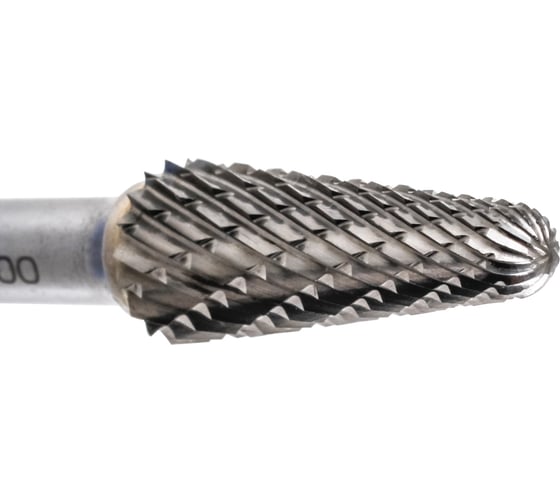 Изображение товара Борфреза твердосплавная NORGAU форма L (10x25 мм; хвостовик 6 мм) 077140100
