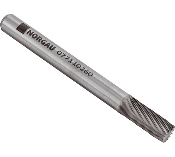 Изображение товара Борфреза твердосплавная форма B (3x14 мм; хвостовик 6 мм) NORGAU 077110260
