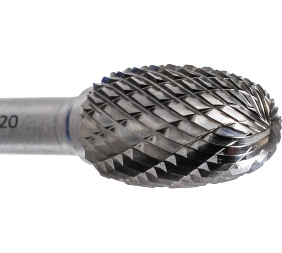 Изображение товара Борфреза твердосплавная NORGAU форма E (12x20 мм; хвостовик 6 мм) 077125120