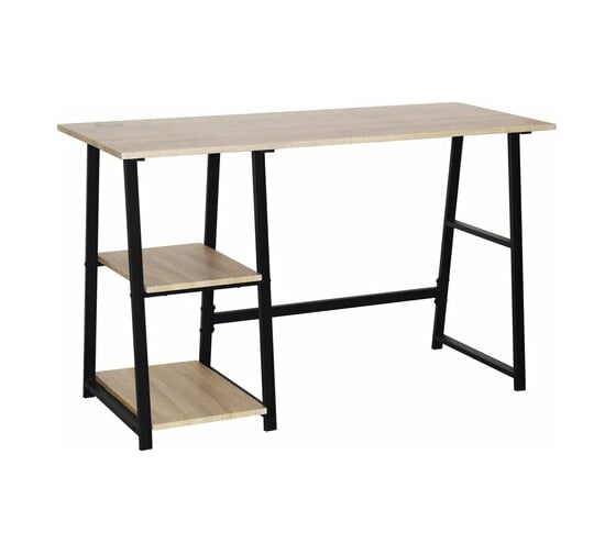 Изображение товара Стол на металлокаркасе BRABIX LOFT CD-006 дуб натуральный 641226