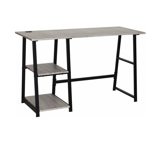 Изображение товара Стол на металлокаркасе BRABIX LOFT CD-006 дуб антик 641225