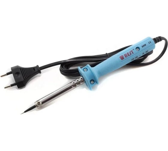 Изображение товара Паяльник ручной BestTool BST-802 220 Вт, 30Вт Мощность: 30 Вт, Длина 175 мм, вес 150 г, длина провода - 1,5 м 145728