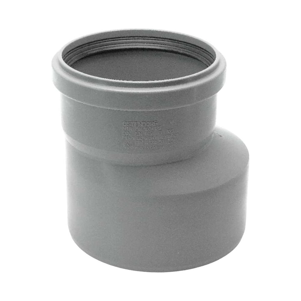 Изображение товара Редукция канализационная Ostendorf 160х125 мм 117700 для внутренней канализации