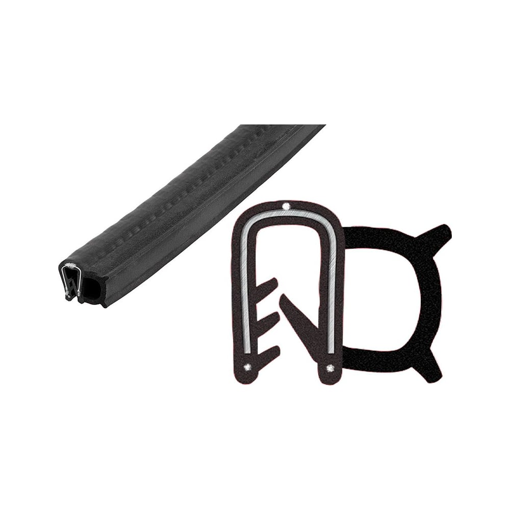 Изображение товара Профиль защитный для кромок KIPP K1368.313X5000 длина 5000 мм