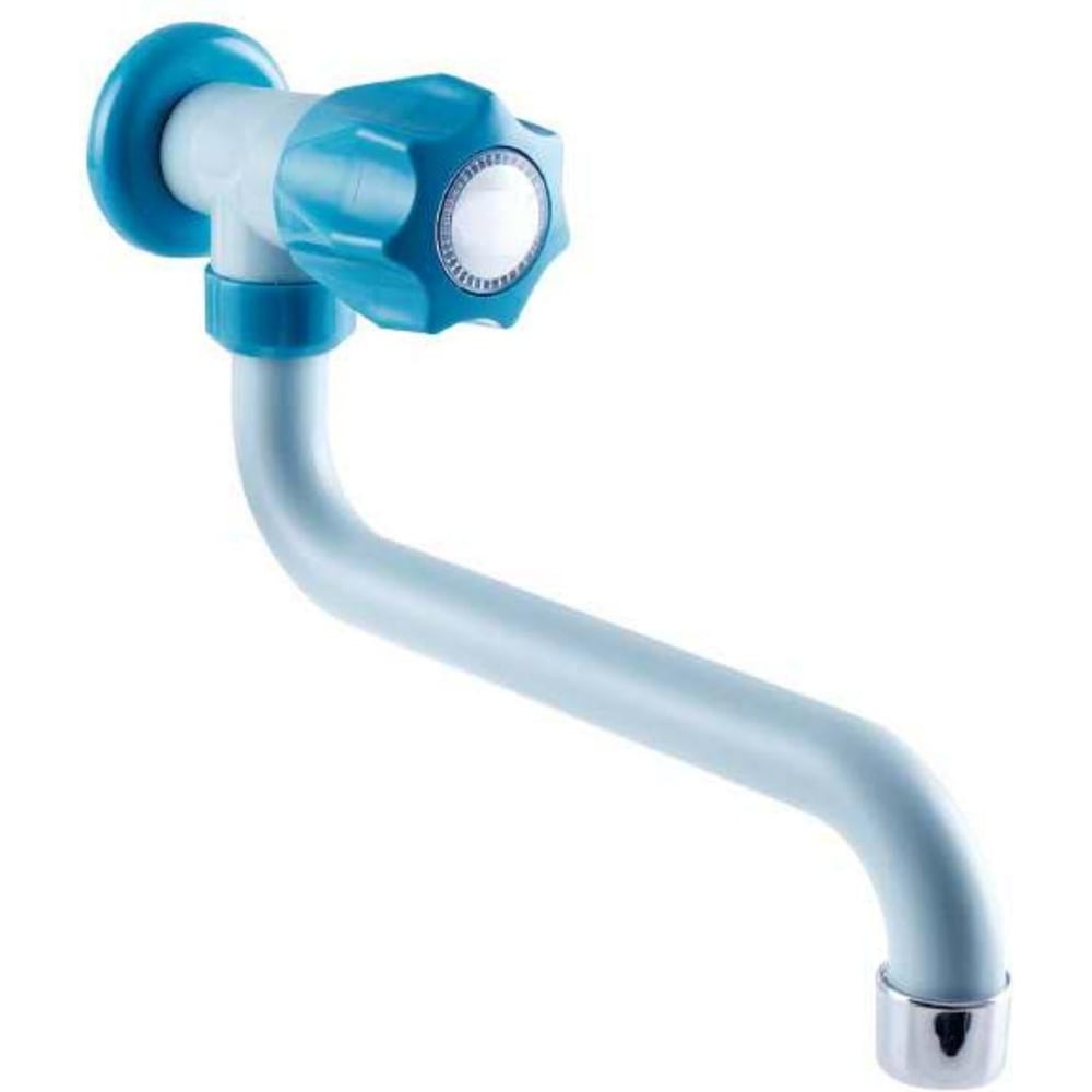 Изображение товара Кран для холодной воды настенный РМС PL3-270, пластиковый с керамическим клапаном