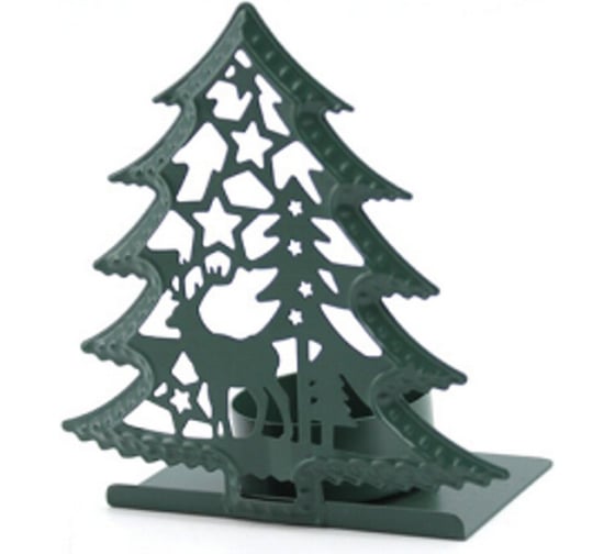 Изображение товара Подсвечник МУЛЬТИДОМ Зимний образ 10x5.5x10.5 см VL2-258