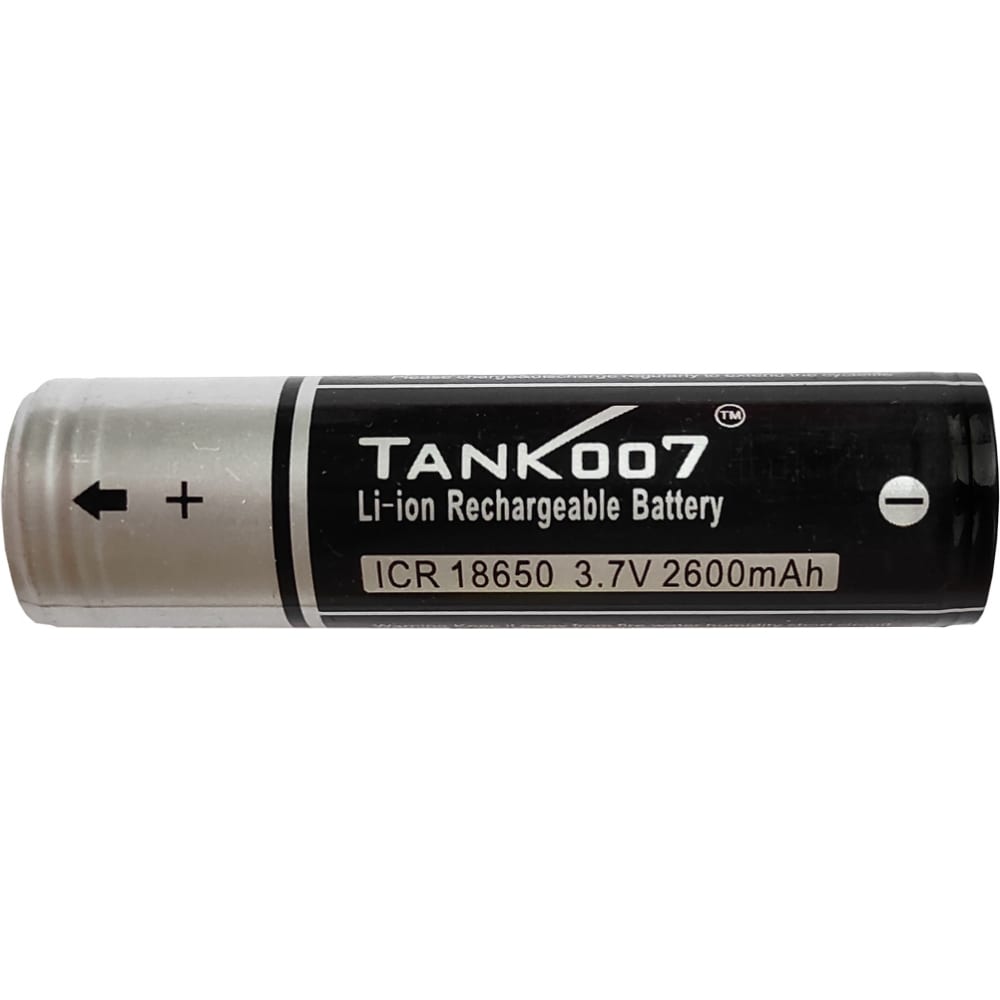 Литиевый аккумулятор TANK007 аккумулятор для кассовой техники nobrand меркурий 18650 7 4v 2600 mah