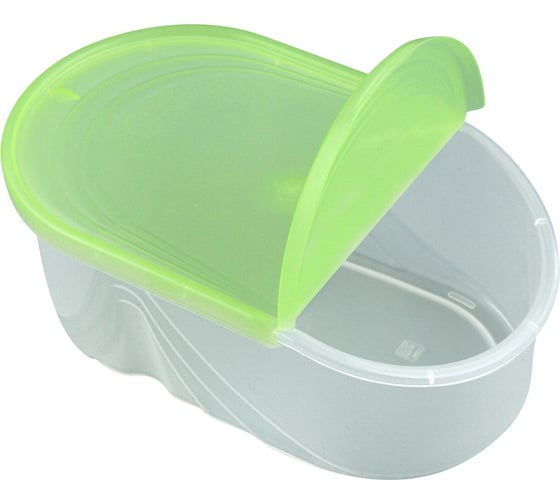 Изображение товара Емкость для сыпучих продуктов МУЛЬТИДОМ Wave 0.5 л, киви, 18x11x7 см ИК 34343000