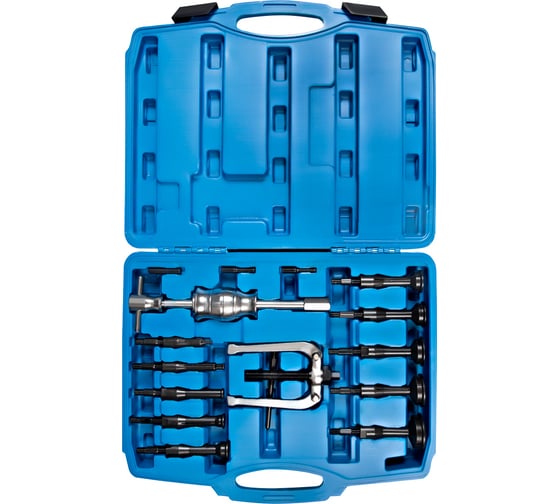 Изображение товара Цанговый съемник внутренних подшипников с обратным молотком KRAFT 8-58 мм KT 701063