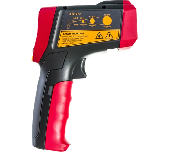 Изображение товара Цифровой инфракрасный термометр-пирометр UNI-T UT302C+, -32c/+1100c, 00-00004261