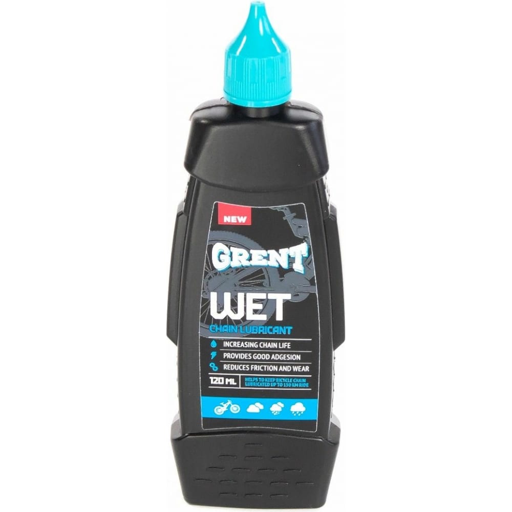 Смазка для цепи для влажной погоды Grent смазка muc off wet lube для цепи 120 мл 967