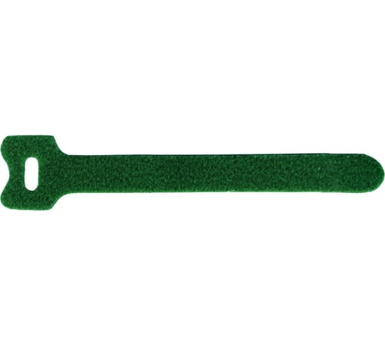 Изображение товара Хомут-липучка LANMASTER 125 мм, 20 шт., зеленый LAN-VCM125-GN