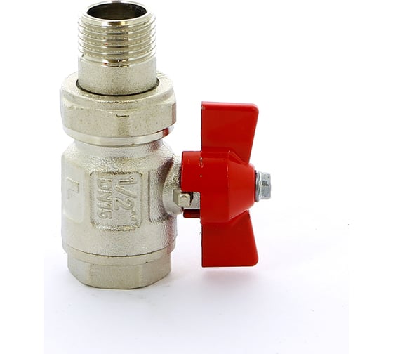 Изображение товара Шаровой кран ITAP с накидной гайкой, полнопроходной, бабочка, 1/2 098 1/2'