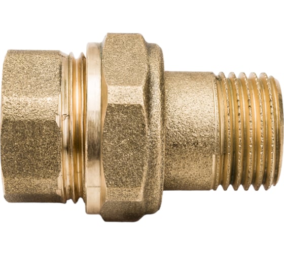 Изображение товара Соединитель ITAP прямой, латунный, "американка", 1/2 151 1/2'