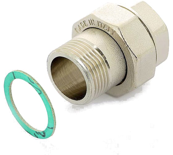 Изображение товара Соединитель ITAP прямой, никелированный, "американка", 3/4 161 3/4'