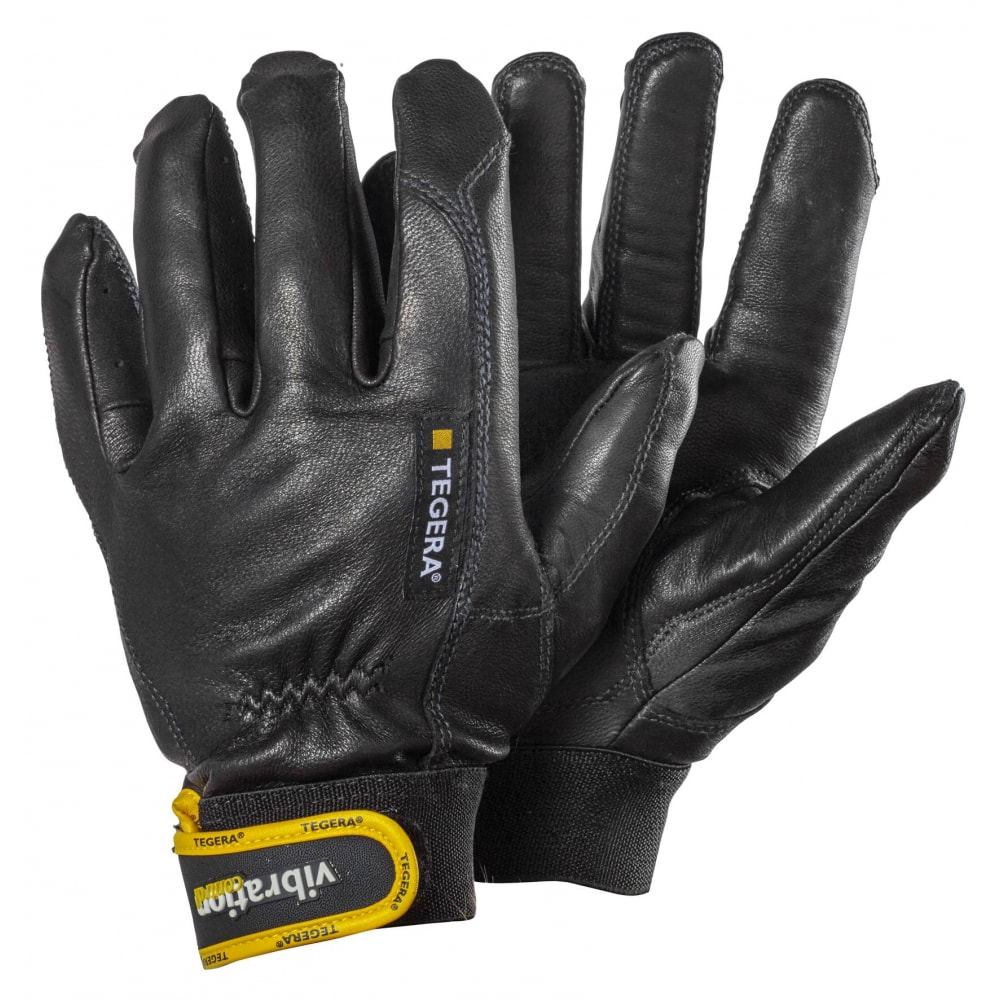 Антивибрационные кожаные перчатки TEGERA, размер 4XL